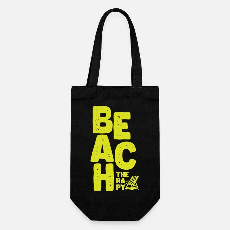 Thérapie de plage - Sac à bouteille - noir