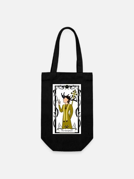 Der Hierophant - Geschenkbeutel für Flaschen - Schwarz