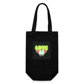 Amour NOIR - Sac à bouteille - noir - Devant