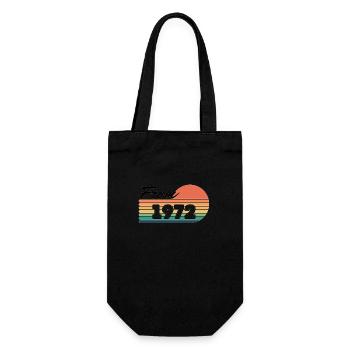 Ab 1972 - Geschenkbeutel für Flaschen - Schwarz - Vorne
