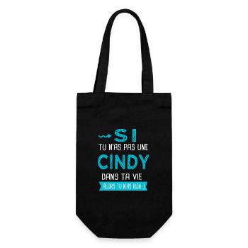 Cindy Si tu n as pas une cindy - Sac à bouteille - noir - Devant
