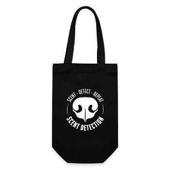 SCENT DETECTION Dog Training Dogs Search Dogs - Gift Bag for Bottles - black - Front
