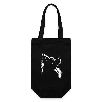 Chien de Poméranie Chiens Wilsigns de Poméranie - Sac à bouteille - noir - Devant