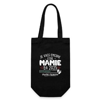 Je Vais Encore être Mamie En 2025 - Sac à bouteille - noir - Devant