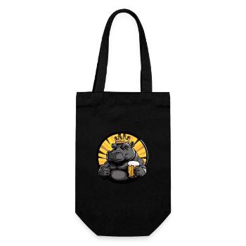 Bière Hippo - Sac à bouteille - noir - Devant