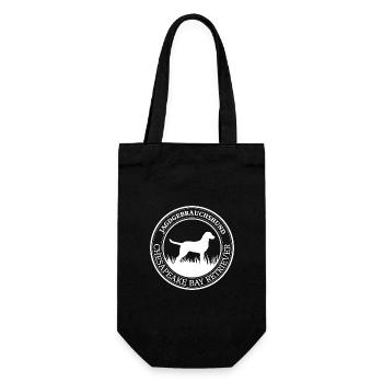 Chesapeake Bay Retriever Jagdgebrauchshund Hunde - Geschenkbeutel für Flaschen - Schwarz - Vorne