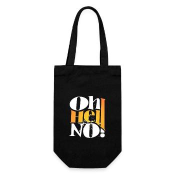 Oh Hell No ! Only One Place - Sac à bouteille - noir - Devant