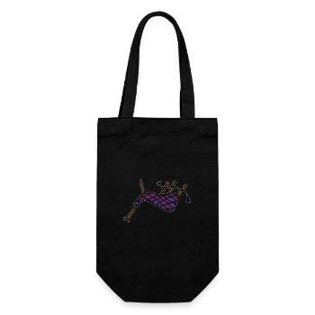 Cornemuse - Sac à bouteille - noir - Devant