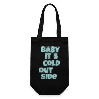 Bébé son rhume - Sac à bouteille - noir - Devant