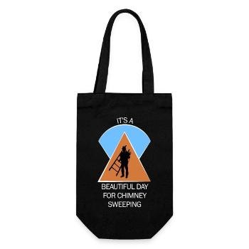 Chimney Sweep Chimney Sweep - Gift Bag for Bottles - black - Front