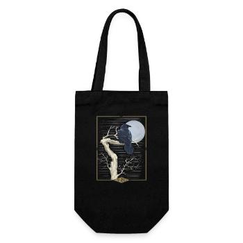 Handmade Raven 'The Raven' Mystic Tarot - Gift Bag for Bottles - black - Front