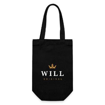 Will Original Family Logo - Gift Bag for Bottles - black - Front