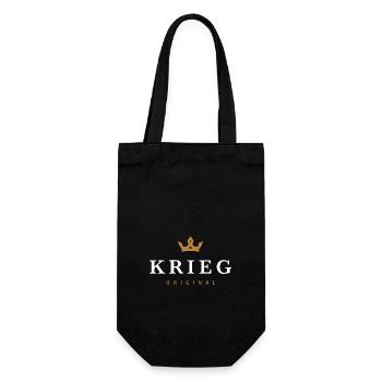 War Original Family Logo - Gift Bag for Bottles - black - Front
