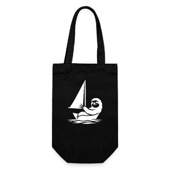 Dériveur minimaliste Sloth Summer - Sac à bouteille - noir - Devant