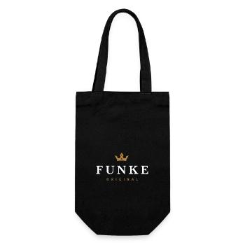Funke Original Logo de la famille - Sac à bouteille - noir - Devant