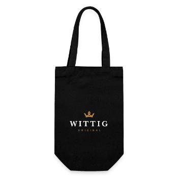 Wittig Original Logo de la famille - Sac à bouteille - noir - Devant