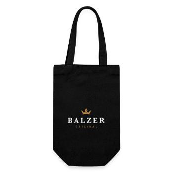 Logo original de la famille Balzer - Sac à bouteille - noir - Devant