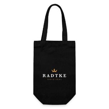 Radtke Family Logo White - Gift Bag for Bottles - black - Front