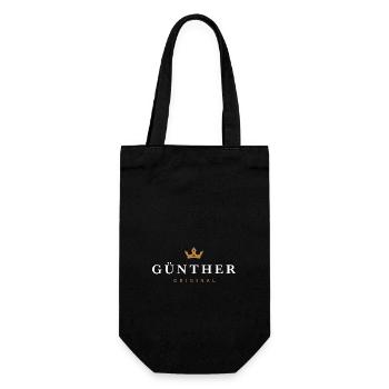 Logo original de la famille Günther - Sac à bouteille - noir - Devant