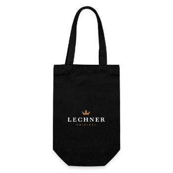 Logo original de la famille Lechner - Sac à bouteille - noir - Devant