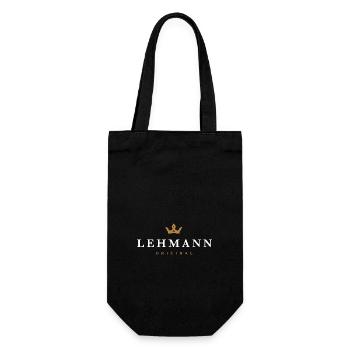 Lehmann Original Family Logo - Gift Bag for Bottles - black - Front