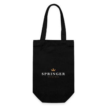 Springer Original Family Logo - Gift Bag for Bottles - black - Front