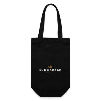 Black Original Family Logo - Gift Bag for Bottles - black - Front