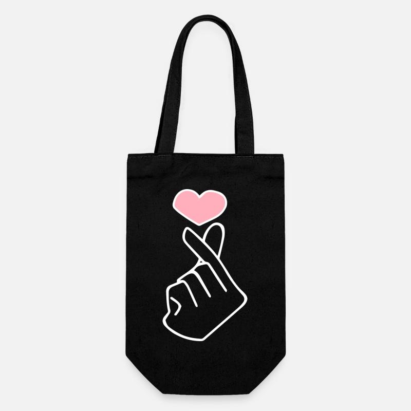 K-pop - Sac à bouteille - noir