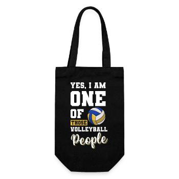 Sport Beach Volleyball BallSport Team - Gift Bag for Bottles - black - Front