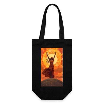 Louez le soleil - Sac à bouteille - noir - Devant
