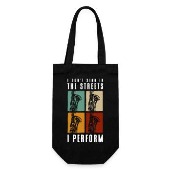 Musicien Art Créatif - Sac à bouteille - noir - Devant