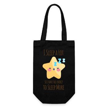 Étoile d’amant de sommeil - Sac à bouteille - noir - Devant