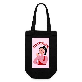 Le pouvoir des filles - Sac à bouteille - noir - Devant