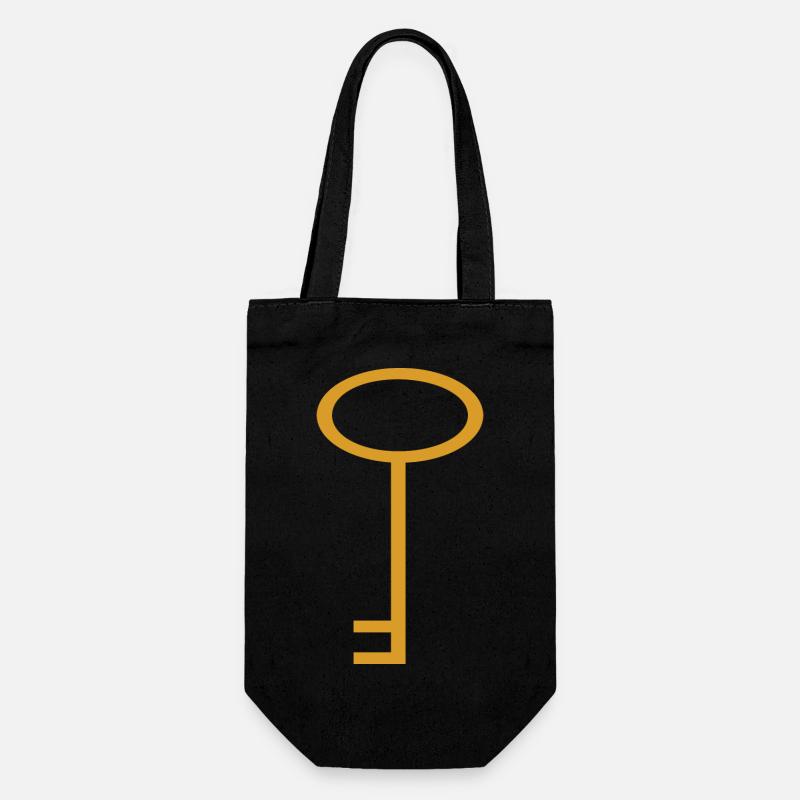 clé - Sac à bouteille - noir