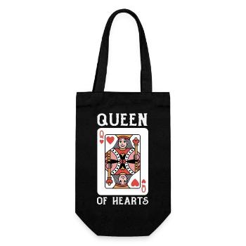 Retro Heart Valentine's Day Design Love - Gift Bag for Bottles - black - Front