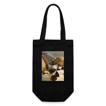 Bobby - Geschenkbeutel für Flaschen - Schwarz - Vorne
