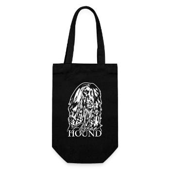 AFGHAN HOUND Portrait Wilsigns Chiens Chien - Sac à bouteille - noir - Devant