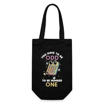 Vous devez être étrange pour être numéro un des mathématiques - Sac à bouteille - noir - Devant