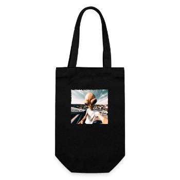 Alien Rooftop Selfie - Sac à bouteille - noir - Devant