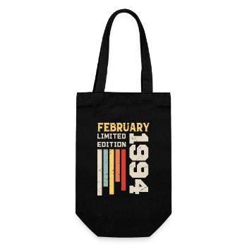 Février 1994 - Cadeau anniversaire Février 1994 - Sac à bouteille - noir - Devant