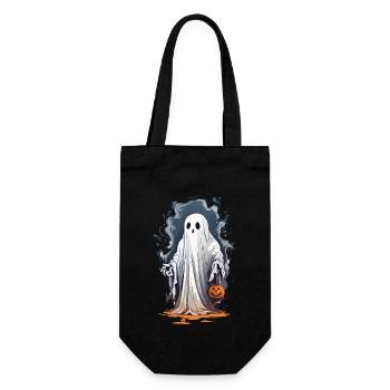 Halloween Witching Hour Ghost Seeking Candy - Gift Bag for Bottles - black - Front