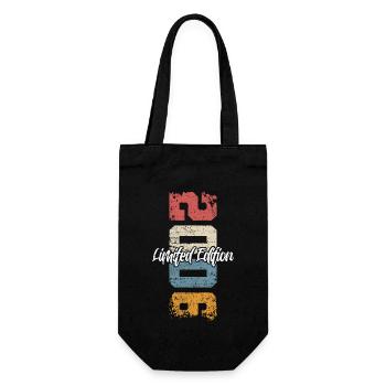 2006 Vintage 18th Birthday - Gift Bag for Bottles - black - Front