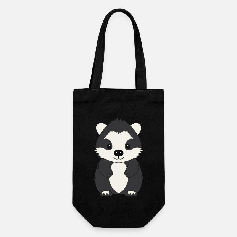 Bébé blaireau - Sac à bouteille - noir