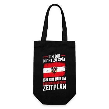 Austrians Austria - Gift Bag for Bottles - black - Front