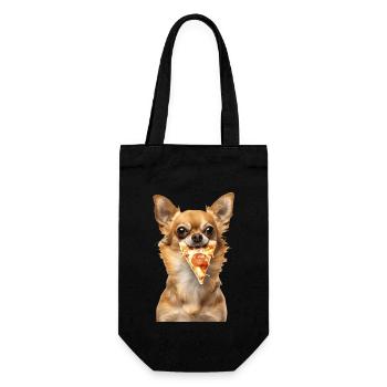 Chihuahua - Gift Bag for Bottles - black - Front