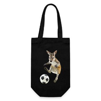 Wallaby - Geschenkbeutel für Flaschen - Schwarz - Vorne