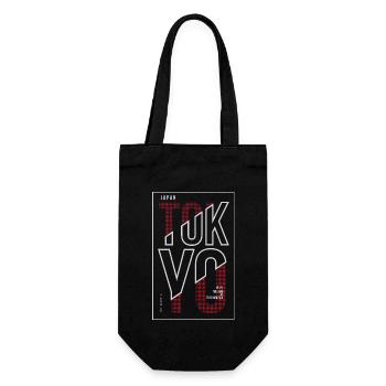 Tokyo Japan - Gift Bag for Bottles - black - Front
