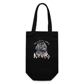 Newfoundlander - Gift Bag for Bottles - black - Front