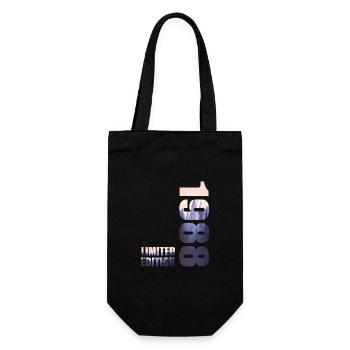 1988. Limited Edition T-Shirt Geburtstags Idee - Geschenkbeutel für Flaschen - Schwarz - Vorne