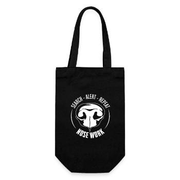 NEZ TRAVAIL Recherche Chien Nez Chiens de travail Chien - Sac à bouteille - noir - Devant